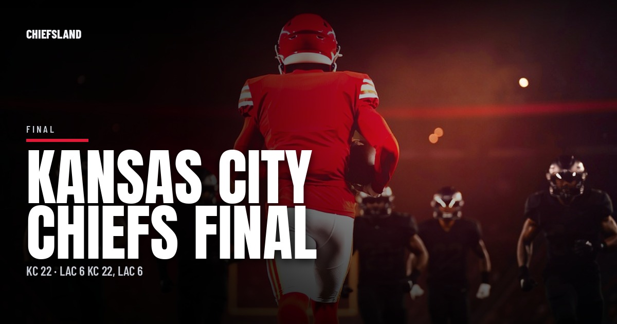 Kansas City Chiefs final: KC 22, LAC 6