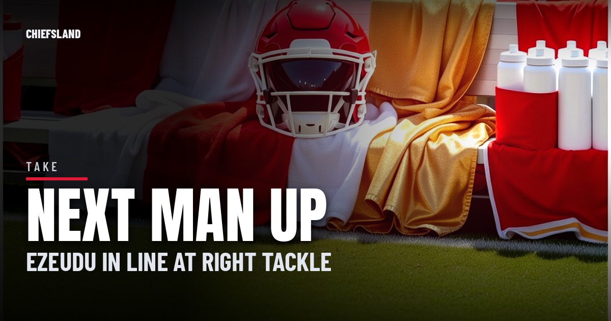Next Man Up at Right Tackle: Joshua Ezeudu in Line for His First Chiefs Start