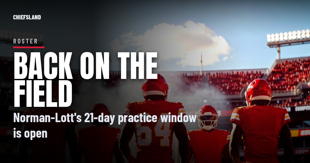 Omarr Norman-Lott's Practice Window Opens a Year After His ACL Tear