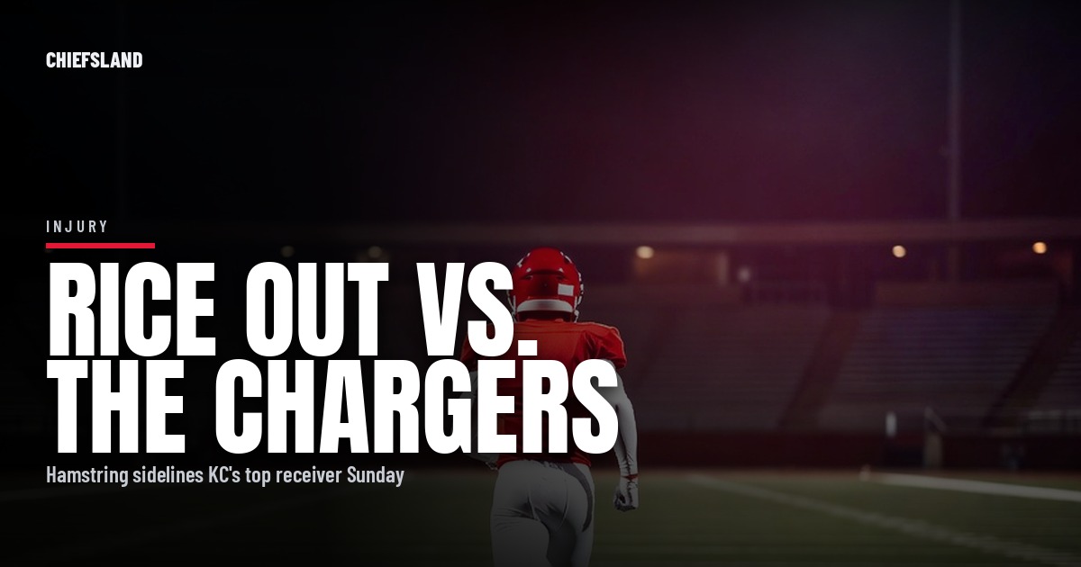 Rashee Rice Is Out vs. the Chargers. Here's Who Has to Step Up